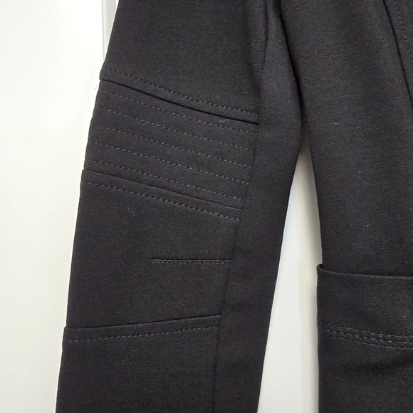 IKKS Women’s Blazer Knit Jacket Double Breasted Size 34 XSmall Black Label - Picture 7 of 11